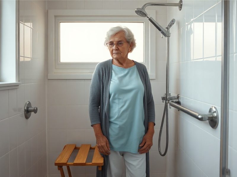 Douche senior : comment aménager une salle de bain sécurisée ?
